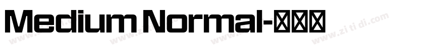Medium Normal字体转换 Medium Normal字体转换